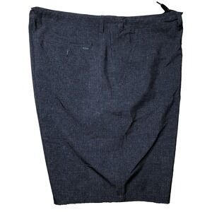 Elysian Hybrid Shorts Mens Size 40 Gray Speck pattern Casual Stretch Chino